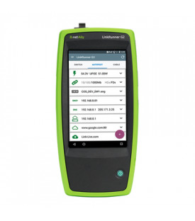 LR-G2-Testeur réseau intelligent LinkRunner G2